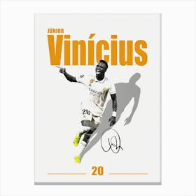 Vinícius Júnior Canvas Print