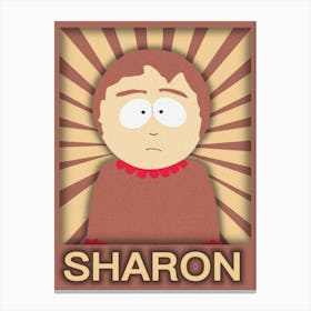 southpark Sharon Canvas Print