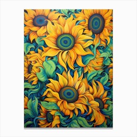 Sunflowers 53 Canvas Print