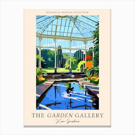The Garden Gallery, Kew Gardens United Kingdom, Cats Matisse Style 2 Canvas Print