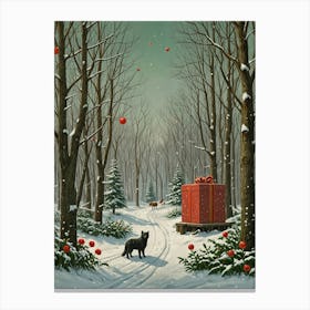 Giant Christmas Present Canvas Print