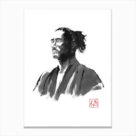 Samurai Zen Canvas Print