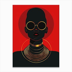 African Woman 72 Canvas Print