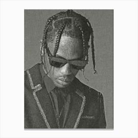 Travis Scott Rapper Canvas Print