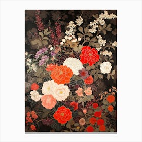 Great Japan Hokusai Japanese Floral 22 Canvas Print