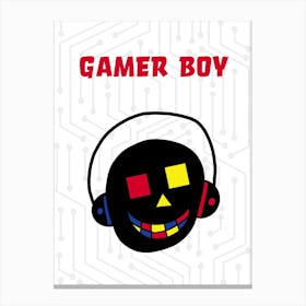 Gamer Boy 1 Canvas Print