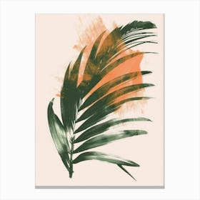 Palm Leaf 5 Canvas Print