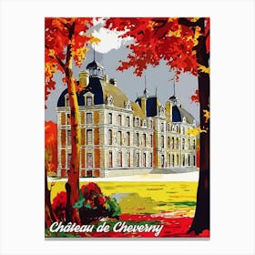 Chateau De Cheverny, France Canvas Print