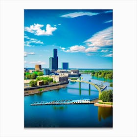 Green Bay  Photography Canvas Print