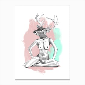 Oh Deer I Canvas Print