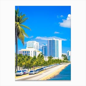 Fort Lauderdale  Photography Canvas Print