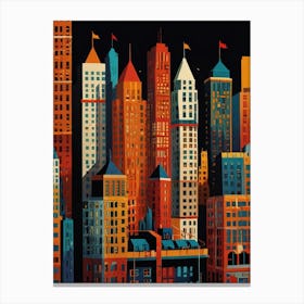 Cityscape 13 Canvas Print