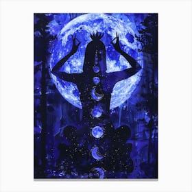 Full Moon Canvas Print 4 Canvas Print