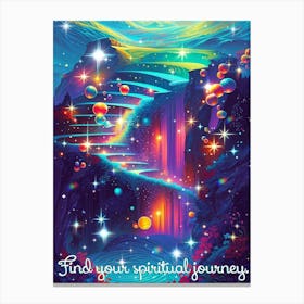 Find Your Spiritual Journey Canvas Print