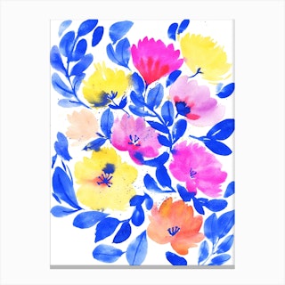 Heavenly Flowers Canvas Print