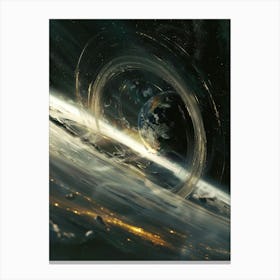 Spiral Galaxy Canvas Print