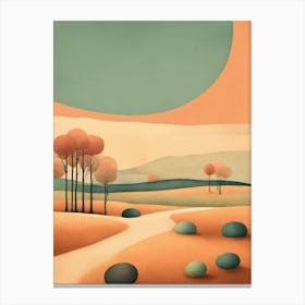 Landscape Painting 11 Canvas Print