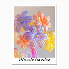 Dreamy Inflatable Flowers Poster Phlox 1 Canvas Print