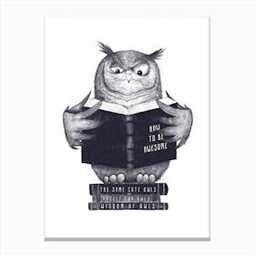 Wisdom Owl Canvas Print