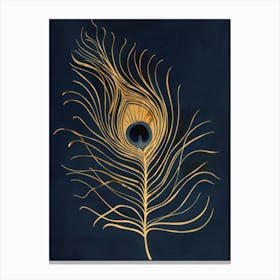 Peacock Feather 4 Canvas Print