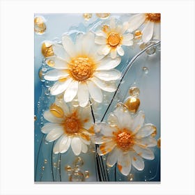 Daisy Painting Canvas Print