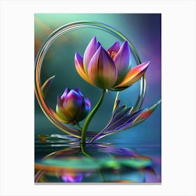Lotus Flower 143 Canvas Print