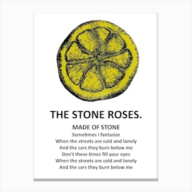 Stone Roses Canvas Print