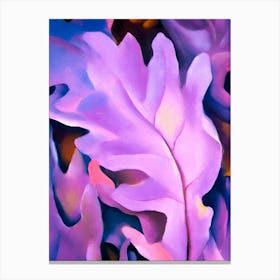 Georgia O'Keeffe - Purple Leaves . 1922 1 Canvas Print