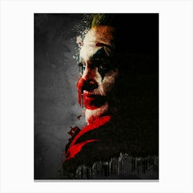 The Joker Is Joaquin Phoenix Canvas Print