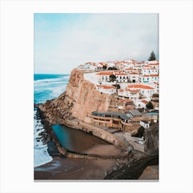 Portugal Village Azenhas do Mar | Travel Photography Europe Canvas Print