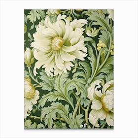 Floral Wallpaper 382 Canvas Print