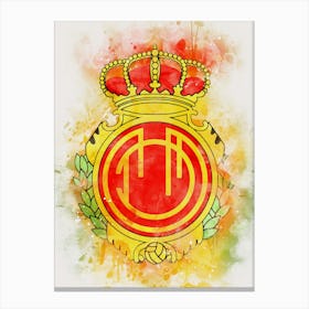 Real Mallorca Painting 1 Canvas Print