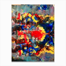 Color burst Canvas Print