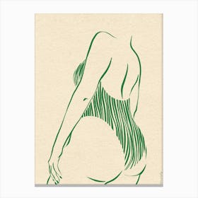 Curves And Lines Canvas Print