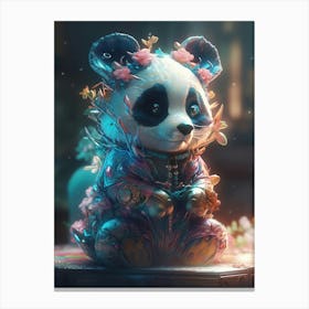 Panda Bear 43 Canvas Print