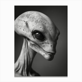 Alien Head Canvas Print