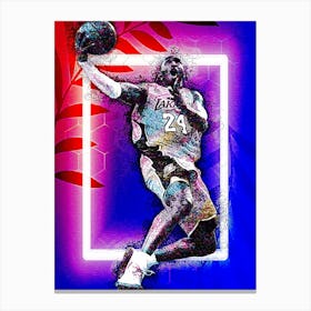 Kobe Bryant Dunk Canvas Print