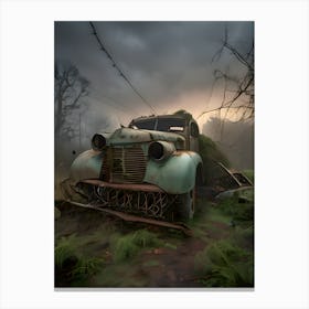 Abandoned Car 7 Canvas Print