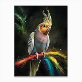 Cockatiel Canvas Print