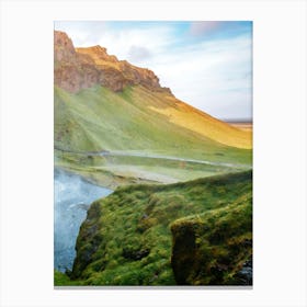 Geyser In Iceland Canvas Print