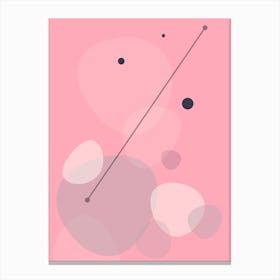 Soft Geometric Shapes Canvas Print