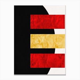 Stacked Rectangles Canvas Print