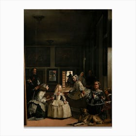 Diego Velázquez Las Meninas Canvas Print