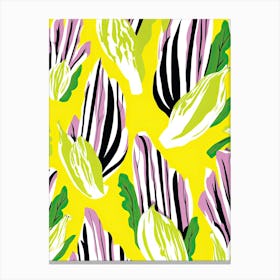 Endive Summer Illustration 4 Canvas Print