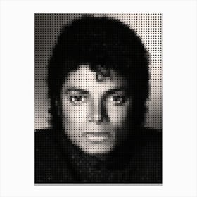 Mj In Style Dots Canvas Print