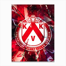 Kv Kortrijk 1 Canvas Print