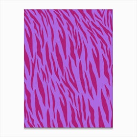 Zebra Print 4 Canvas Print