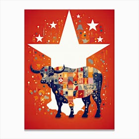 Stardust Cowboys: Texas Pop Art Saga Canvas Print