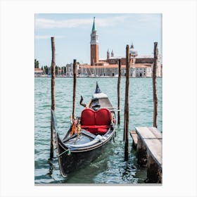 Venice Gondola | Italy travel vibes Canvas Print
