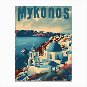 Mykonos 2 Toile